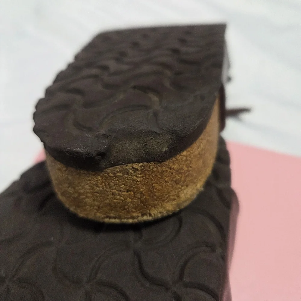 Birkenstock Dark Brown Triple Strap Sandals - Picture 13 of 13